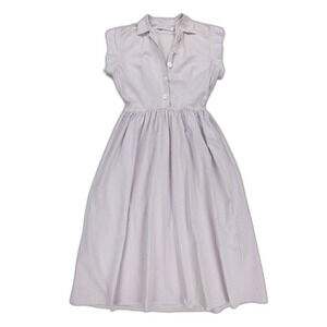 CHRISTY DAWN Piper Midi Dress Lilac Seersucker Cottagecore Coquette Boho 50s